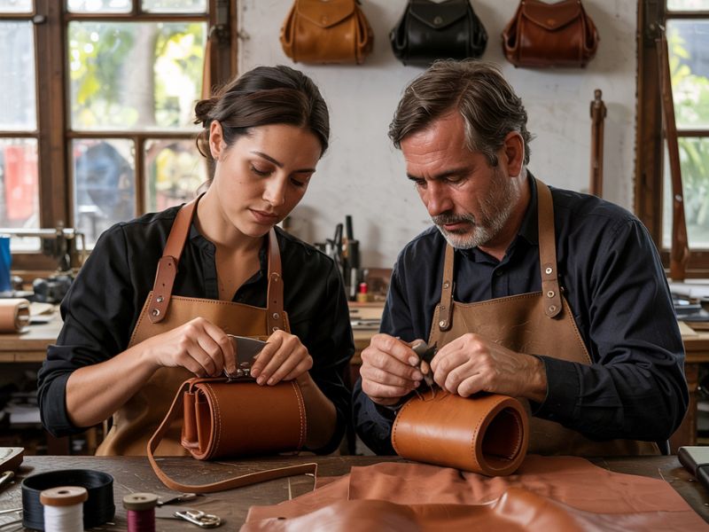 Artisans crafting